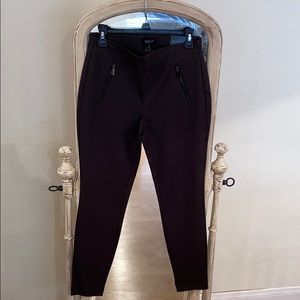 Gray Zipper Rachel Zoe Dressy Pants